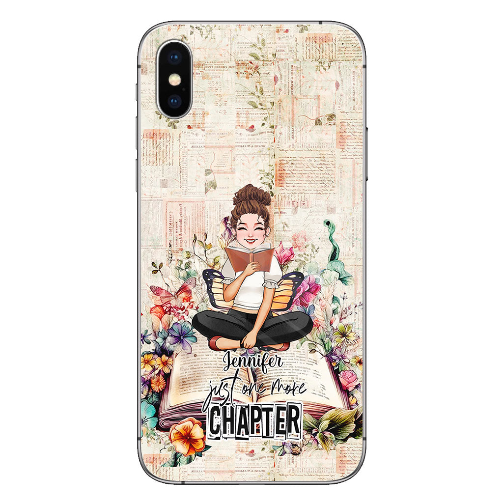 Just One More Chapter - Personalized Book Phone Case