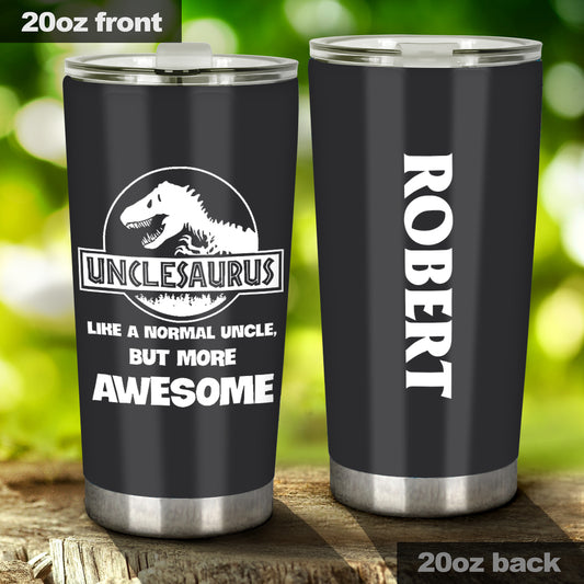 Unclesaurus - Personalized Uncle Tumbler