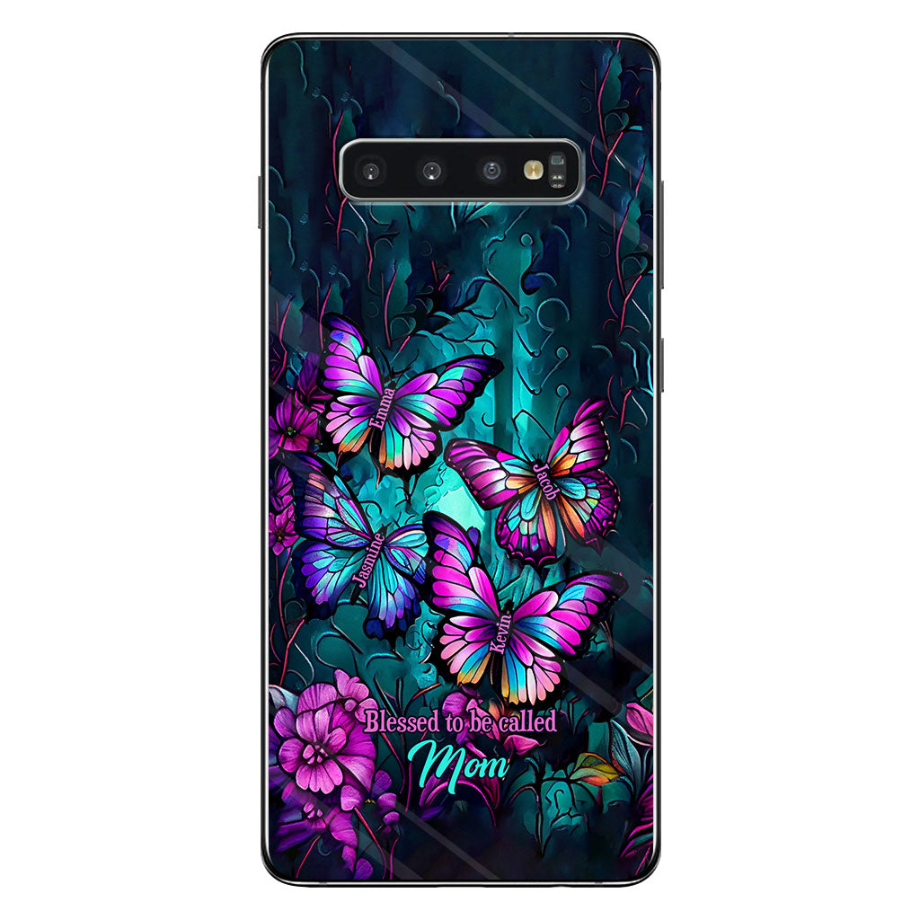 Grandma's Butterflies - Personalized Grandma Phone Case