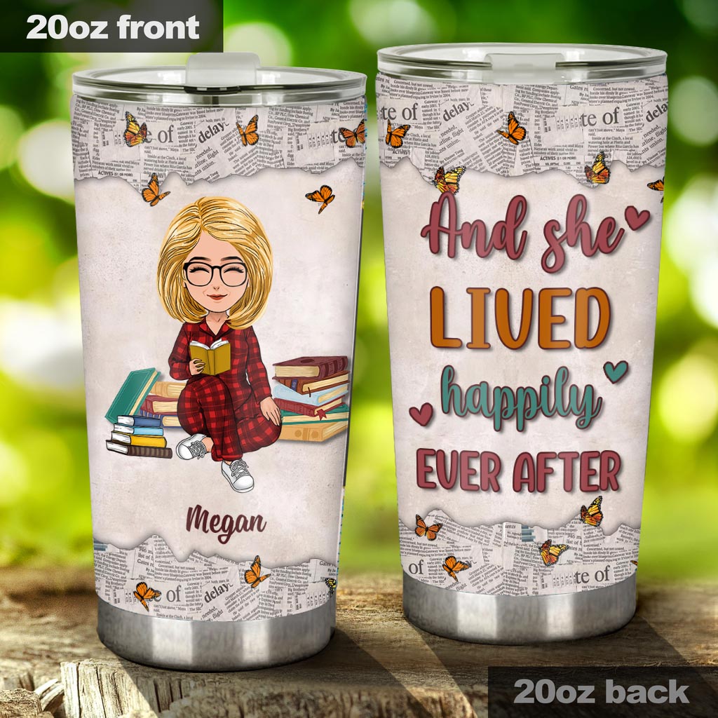 I Love Days When My Only Problem Is Which Book To Read - Book gift for mom, daughter, girlfriend, wife - Personalized Tumbler