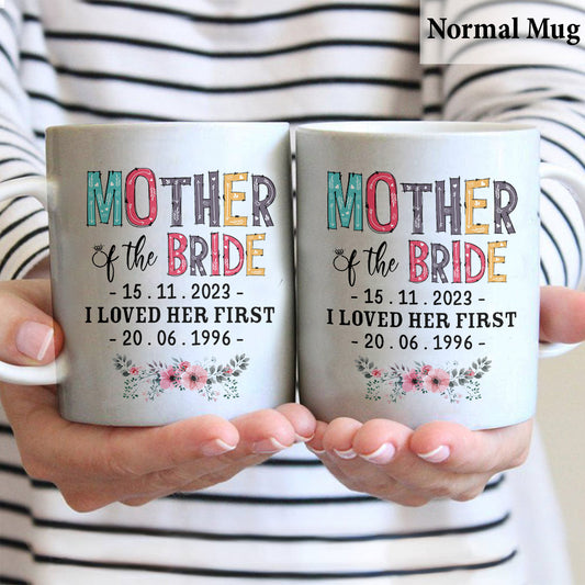 Mother Of The Bride - Personalized Mother Mug