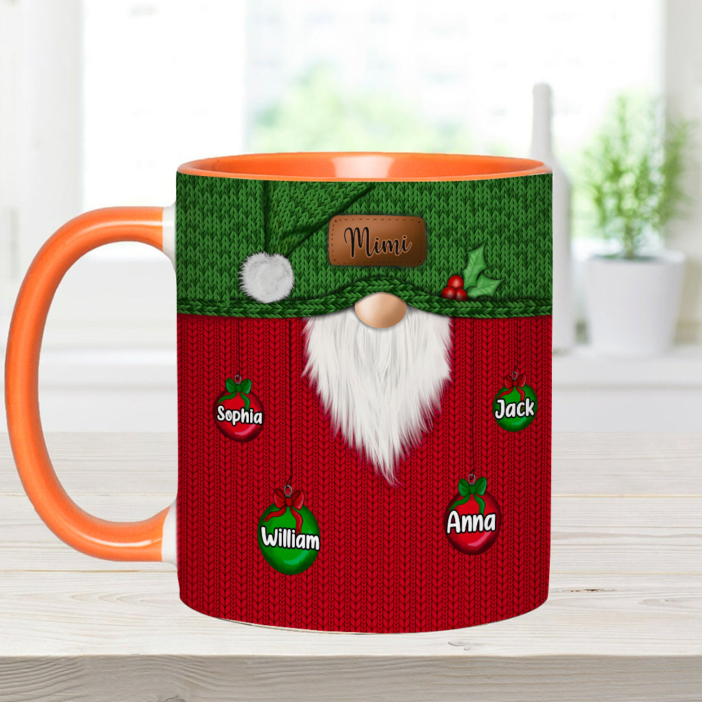 Best Grandma Ever - Personalized Grandma Accent Mug