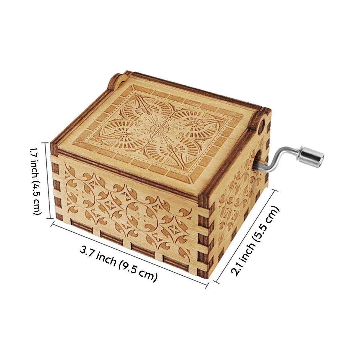You Are My Sunshine - Personalized Bestie Hand Crank Music Box