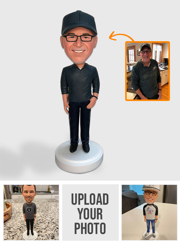 My Grandpa - Gift for grandpa - Personalized Bobblehead