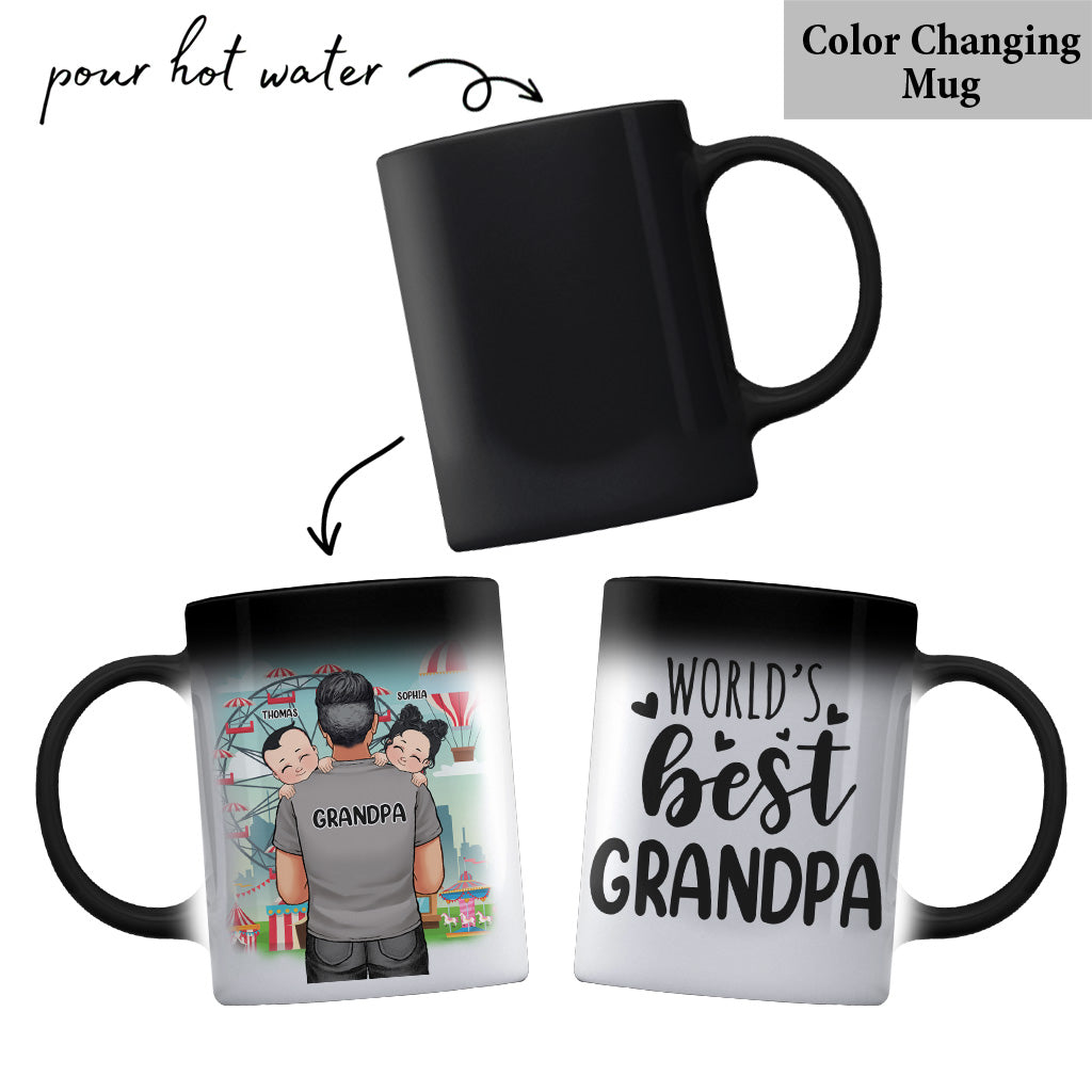 Best Dad Ever - Gift for dad, grandpa, uncle, husband - Personalized Mug
