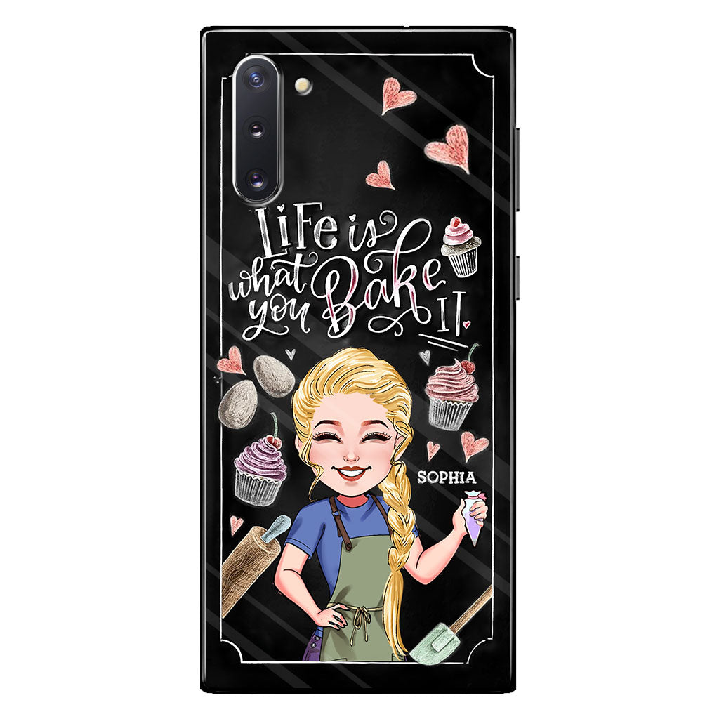 Life Is What You Bake It - Personalized Baking Phone Case