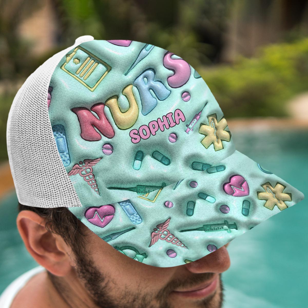 Nurse Life - Personalized Nurse Trucker Hat