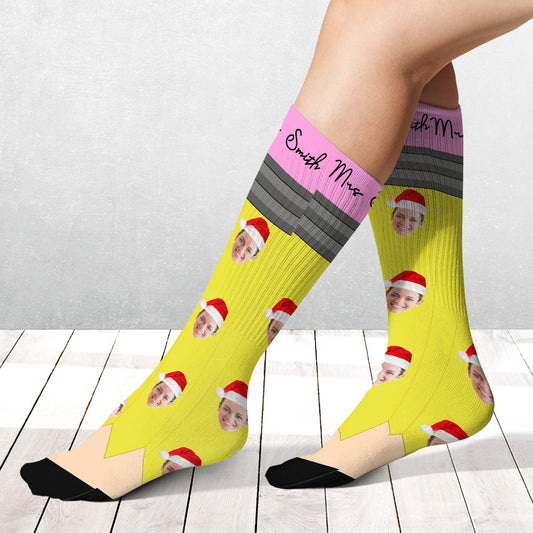 Teacher Life - Personalized Teacher Socks