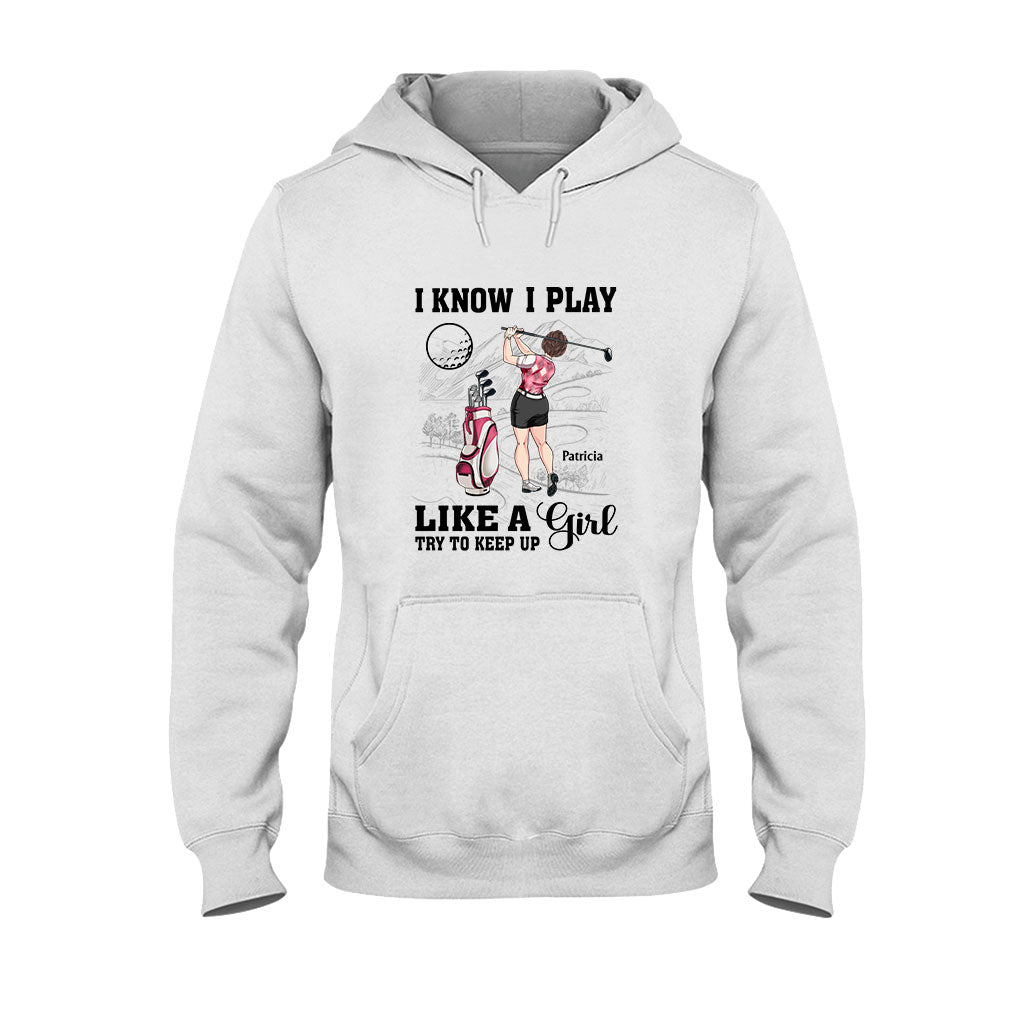 Golf Instruction - Golf gift for her, girlfriend, wife, daughter - Personalized T-shirt And Hoodie