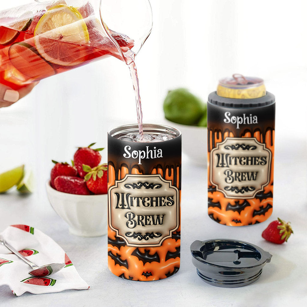 Witches Brew - Personalized Witch Can Cooler