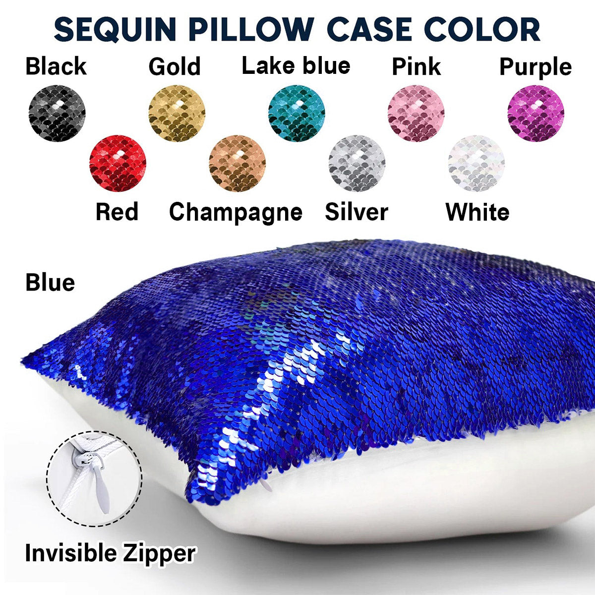 We've Been Keeping A Little Secret - Personalized Pregnancy Sequin Pillow Cover