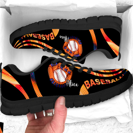 Baseball Mom - Personalized Baseball Sneakers