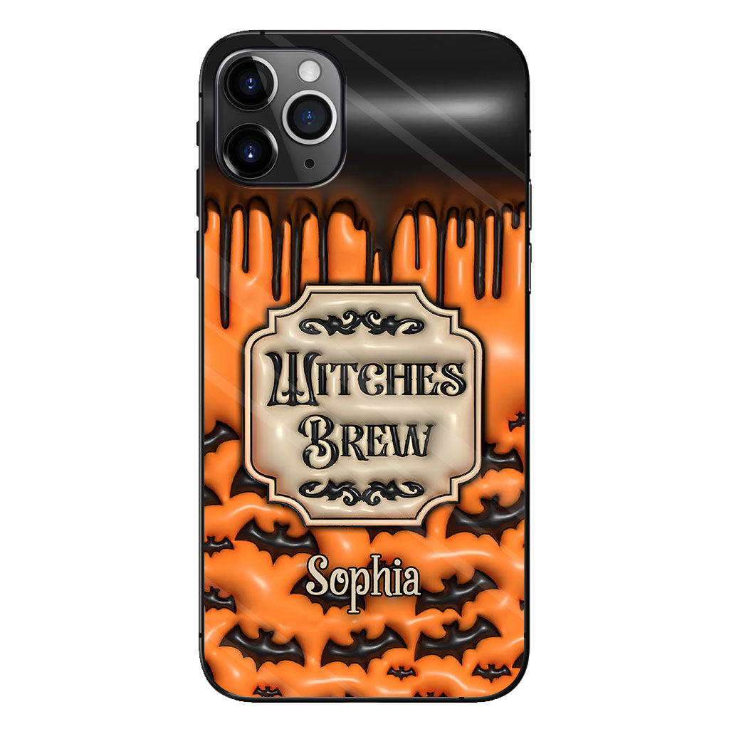 Witches Brew - Personalized Witch Clear Phone Case