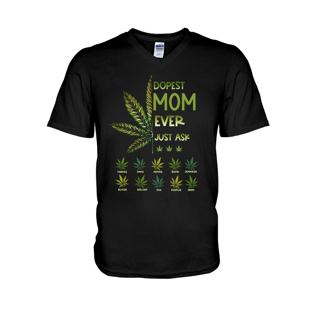 Dopest Dad Ever - Gift for dad, grandma, grandpa, mom, uncle, aunt, brother, sister - Personalized T-shirt And Hoodie