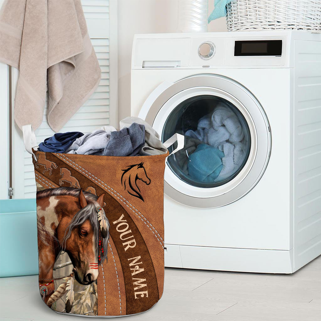 Love Horses - Personalized Horse Storage Basket