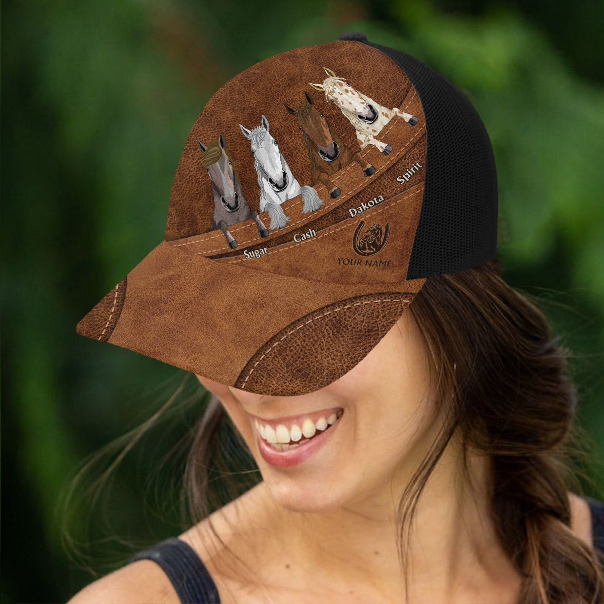 Love Horse - Personalized Horse Trucker Hat