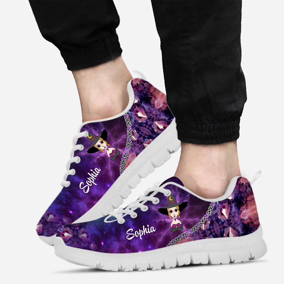 Cooking With Magic - Personalized Witch Sneakers