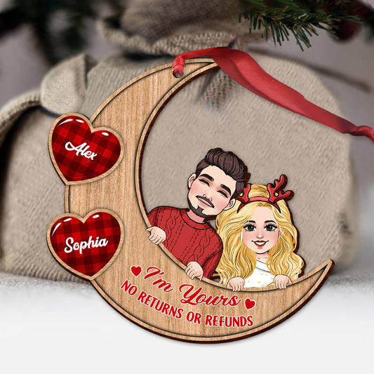 I'm Yours - Personalized Couple Ornament