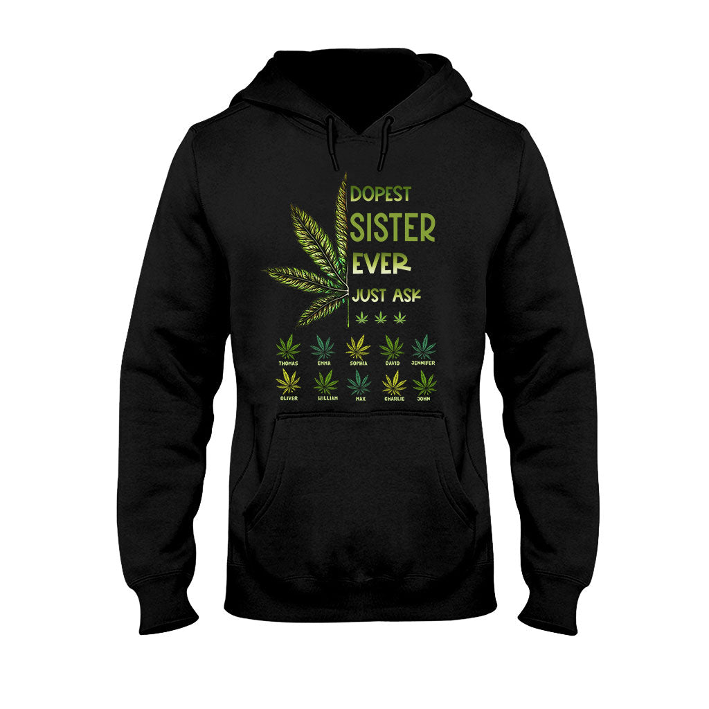 Dopest Dad Ever - Gift for dad, grandma, grandpa, mom, uncle, aunt, brother, sister - Personalized T-shirt And Hoodie