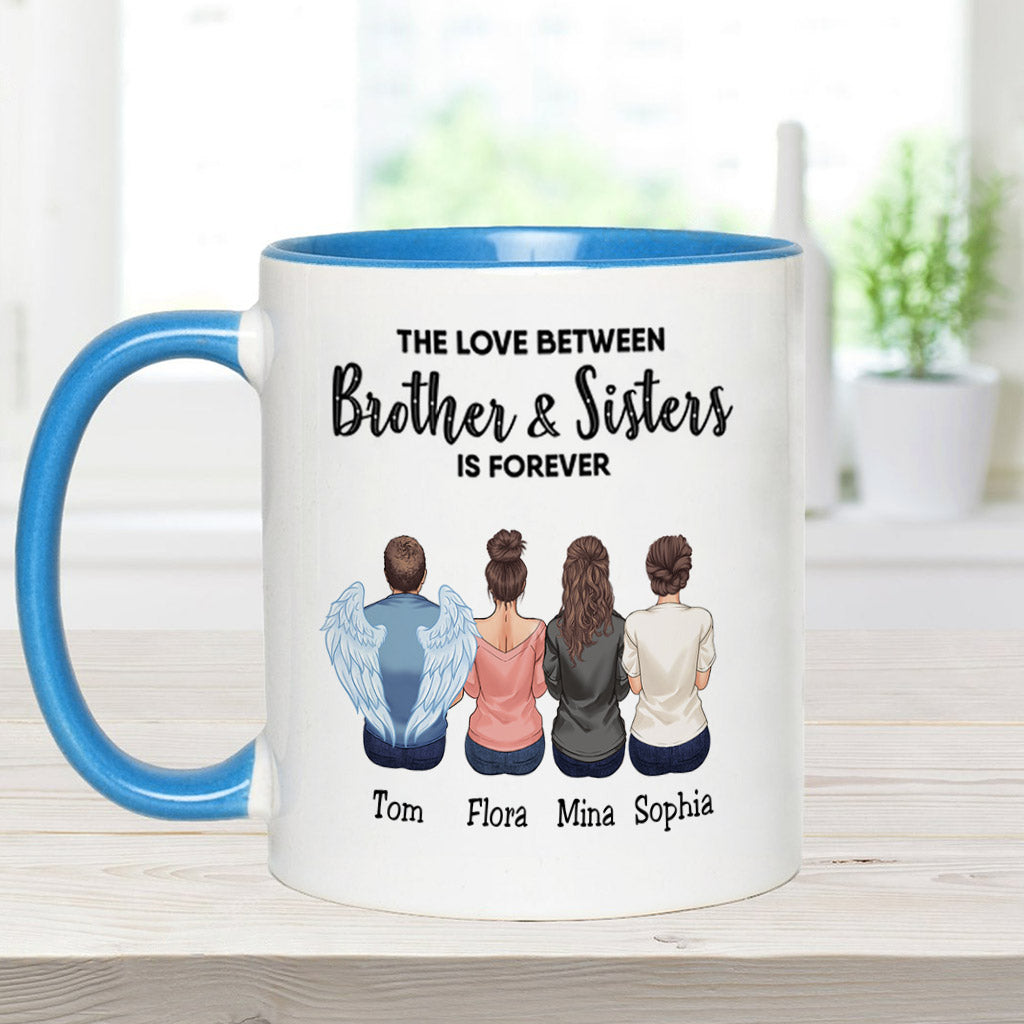 Family Is Forever - Personalized Family Accent Mug