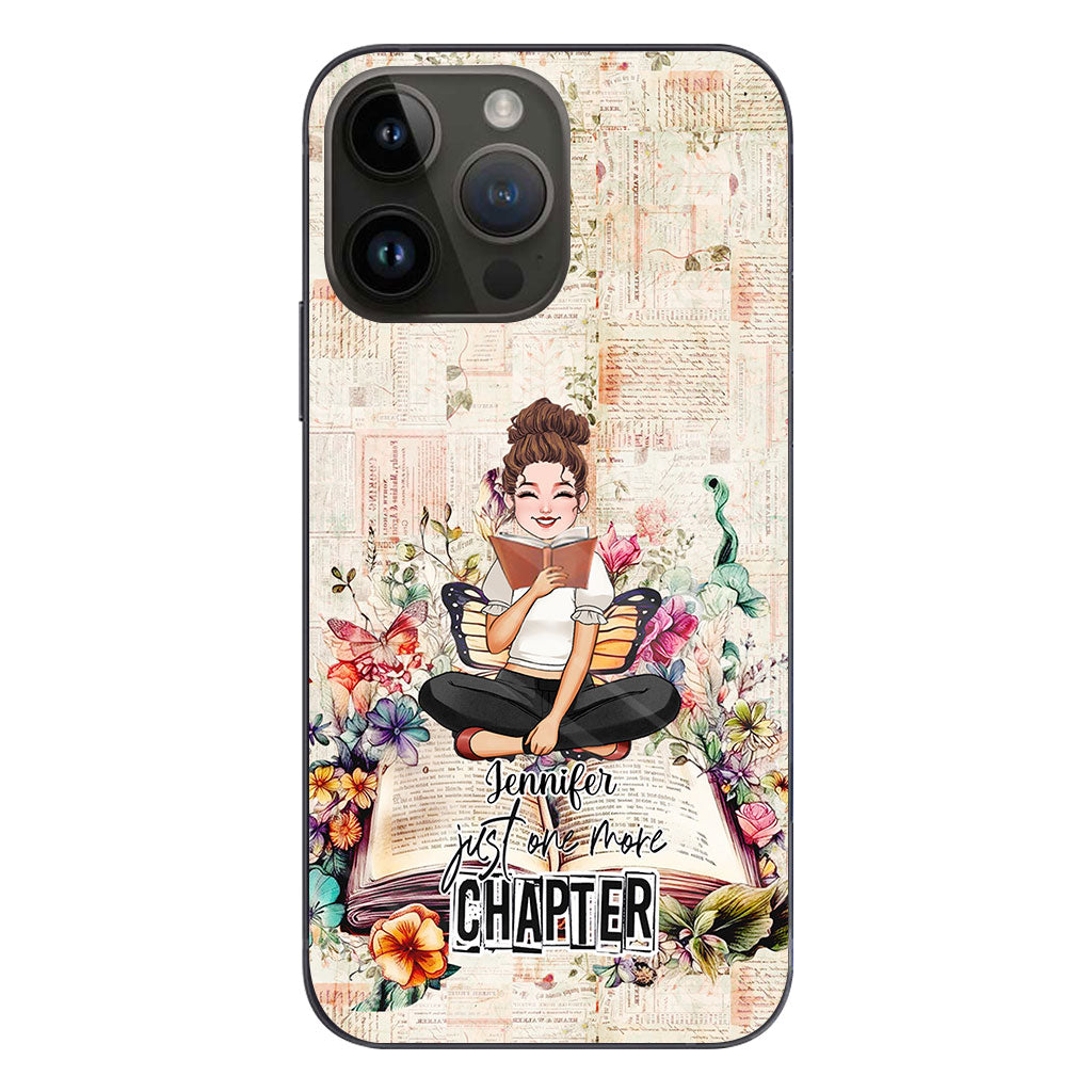 Just One More Chapter - Personalized Book Phone Case