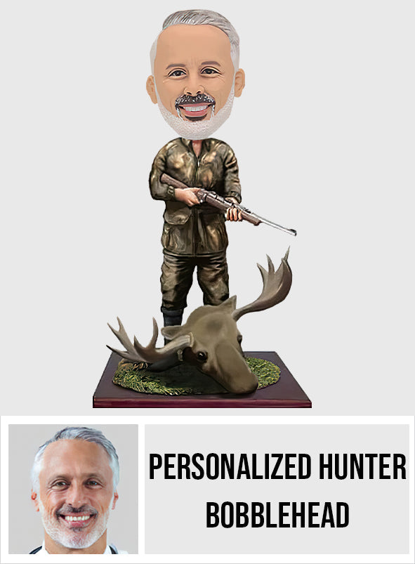 Hunting Bobblehead - Personalized Fishing Bobblehead