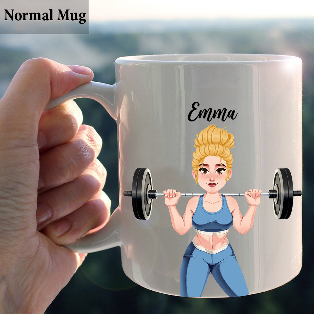 Life Is Better With Workout - Personalized Fitness Mug