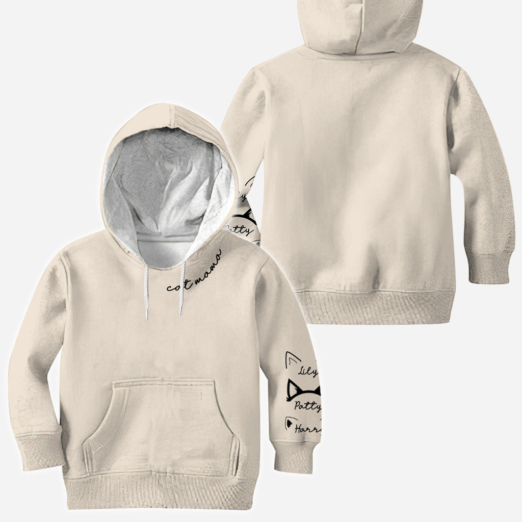 Cat Mom - Personalized Cat All Over Shirt