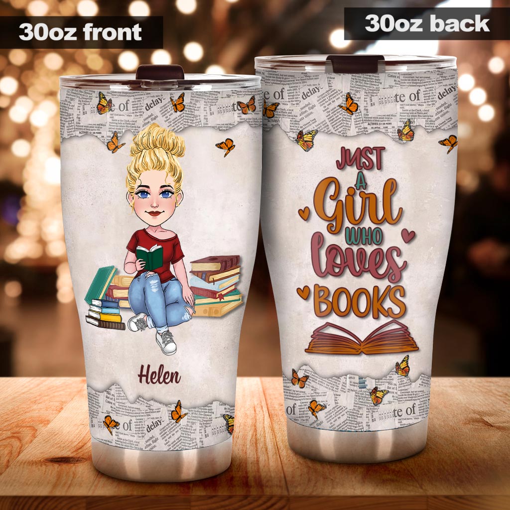 I Love Days When My Only Problem Is Which Book To Read - Book gift for mom, daughter, girlfriend, wife - Personalized Tumbler