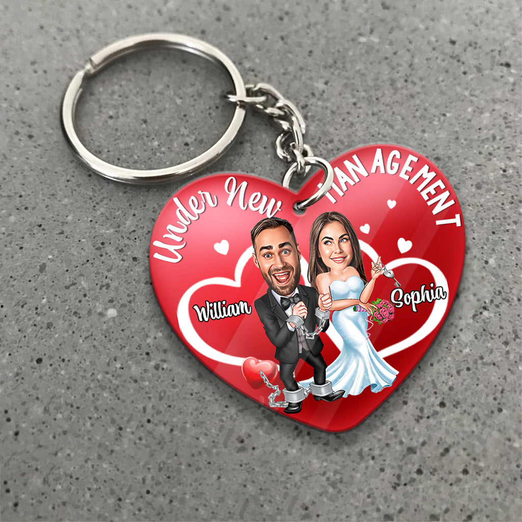 I Still Love You - Personalized Husband And Wife Keychain