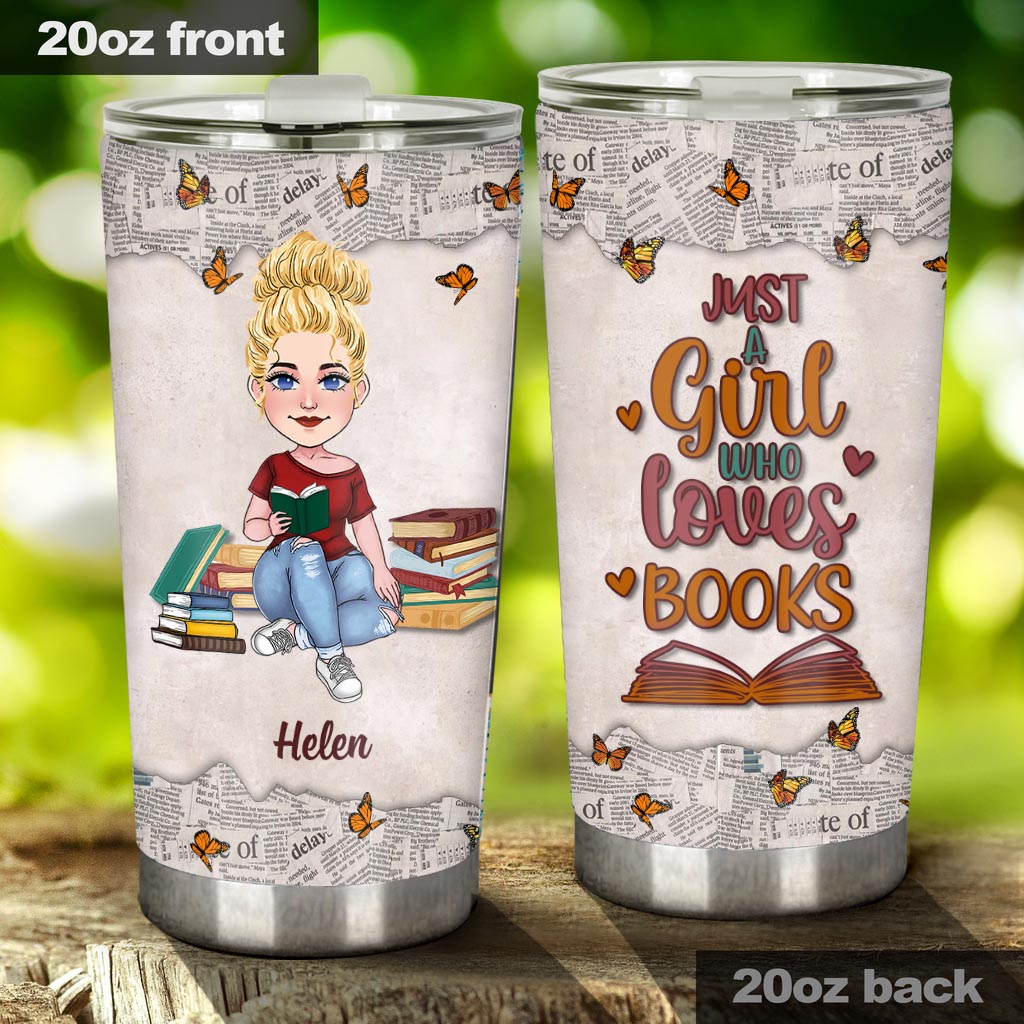 I Love Days When My Only Problem Is Which Book To Read - Book gift for mom, daughter, girlfriend, wife - Personalized Tumbler