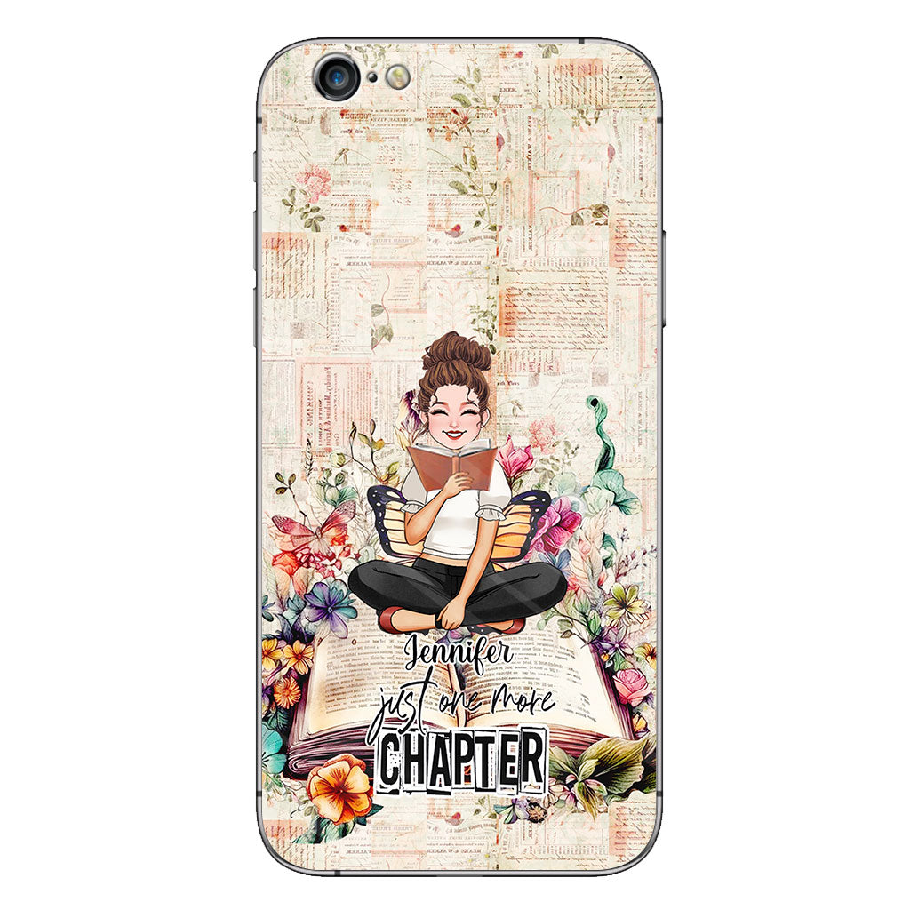 Just One More Chapter - Personalized Book Phone Case