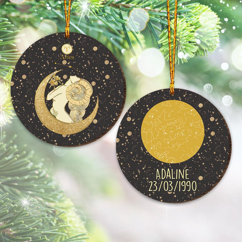 Zodiac Sign - Personalized Horoscope Ornament
