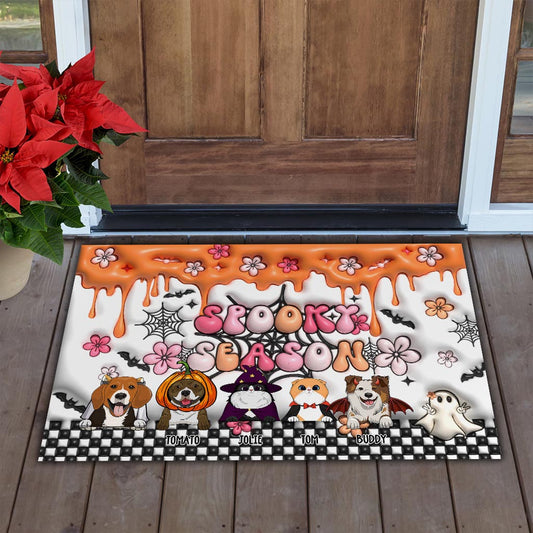 Spooky Season - Personalized Dog Doormat