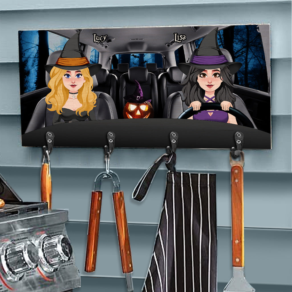 Buckle Up Buttercup - Personalized Witch Key Rack