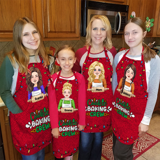 Cookie Baking Crew - Personalized Family Apron