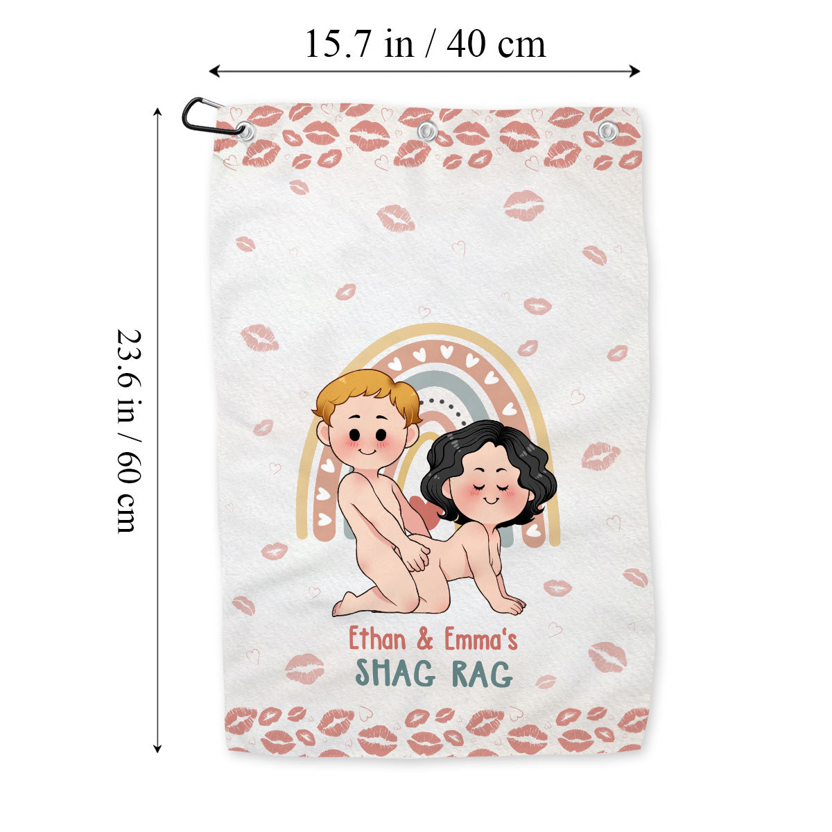 Shag Rag - Personalized Couple After Sex Towel