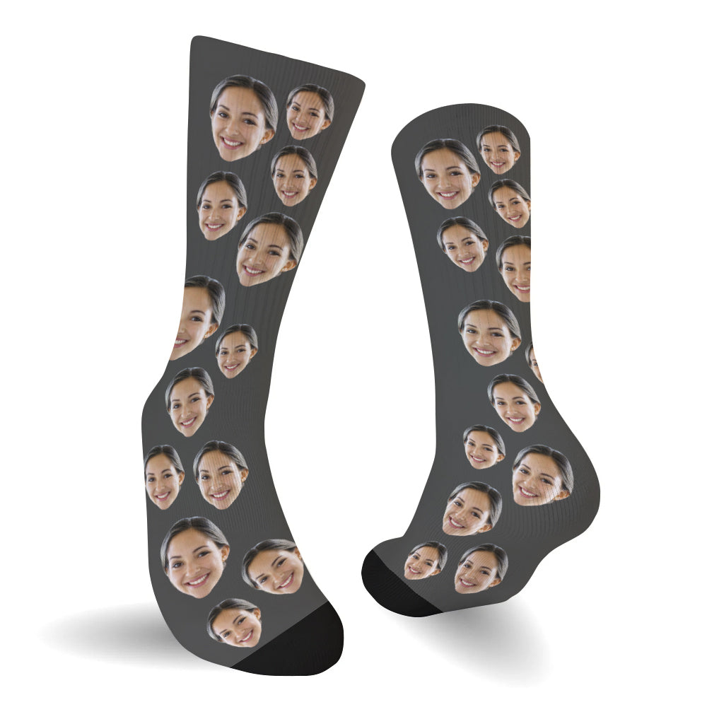 Custom Face - Personalized Aunt Socks