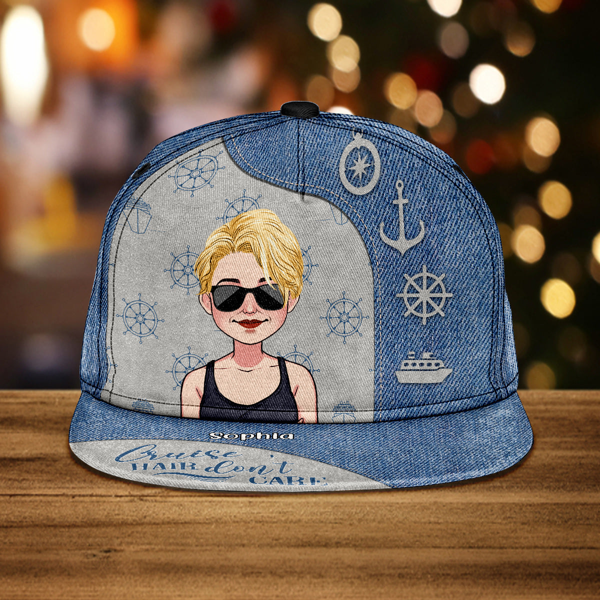 Cruise Hair Don't Care - Personalized Cruising Snapback