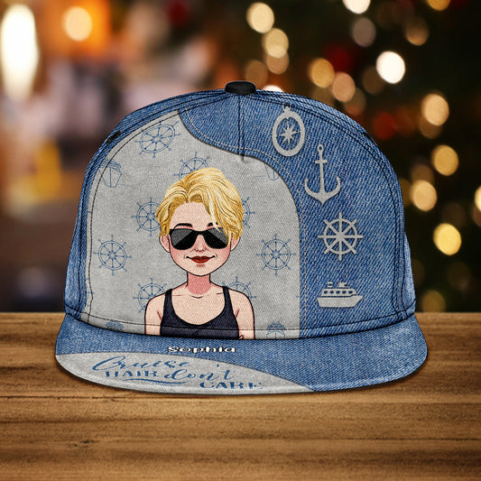Cruise Hair Don't Care - Personalized Cruising Snapback