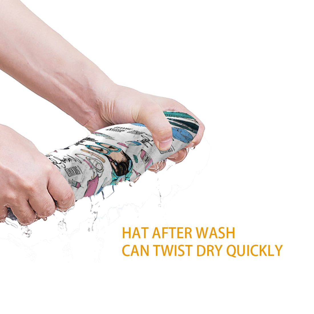 I Survived Nursing School - Personalized Nurse Scrub Cap