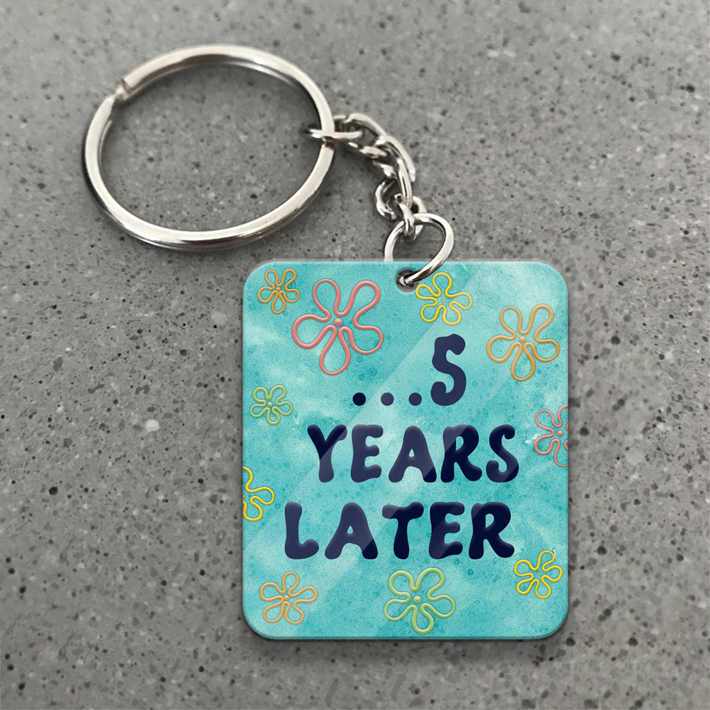 Years Later - Personalized Couple Keychain