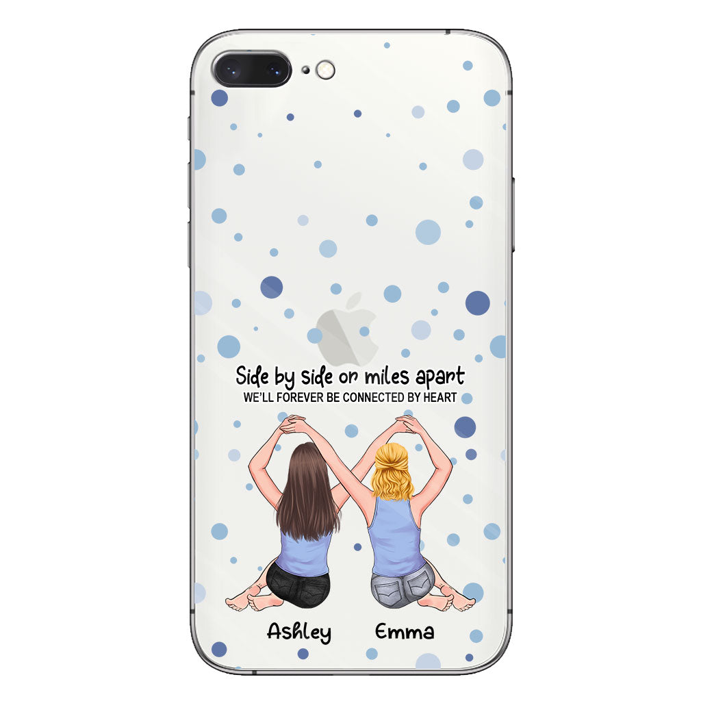 Bestie Forever - Bestie gift for sister - Personalized Clear Phone Case