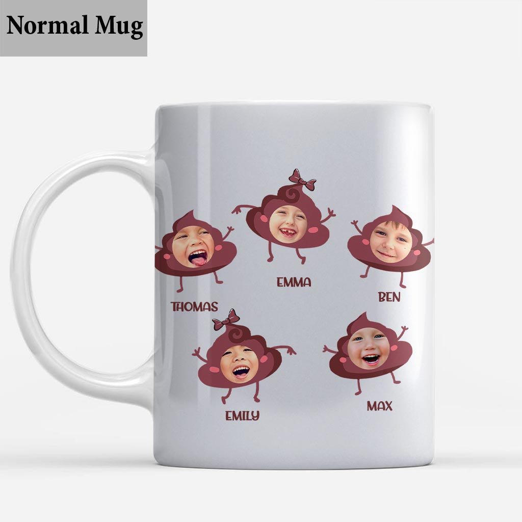 Daddy's Little Shit - Gift for dad, grandpa, mom, uncle, aunt, grandma - Personalized Mug