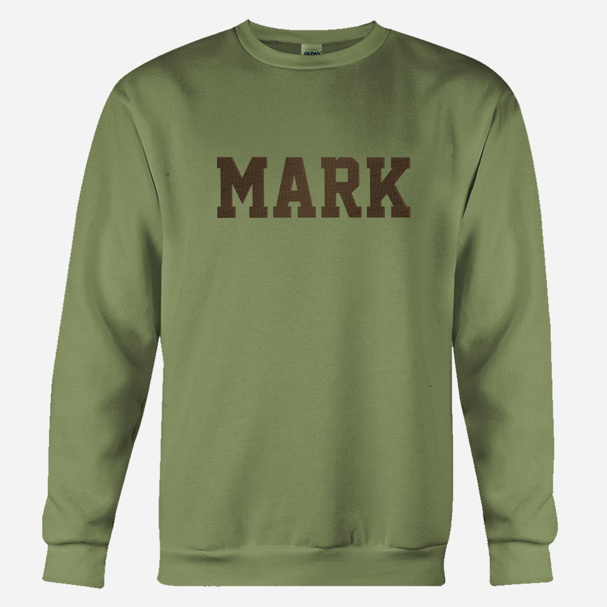 Custom Name - Personalized Grandpa Embroidered Sweater