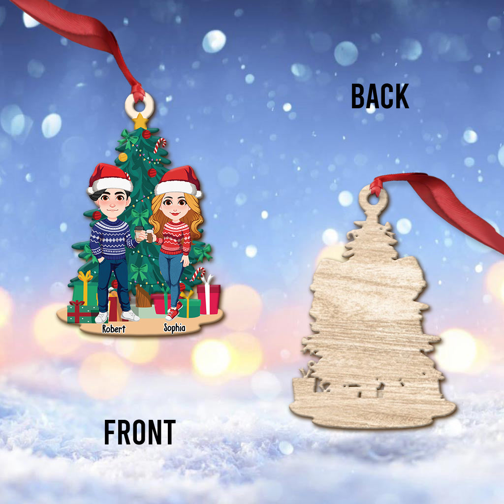 All I Want For Chrismas Is You - Personalized Couple Ornament