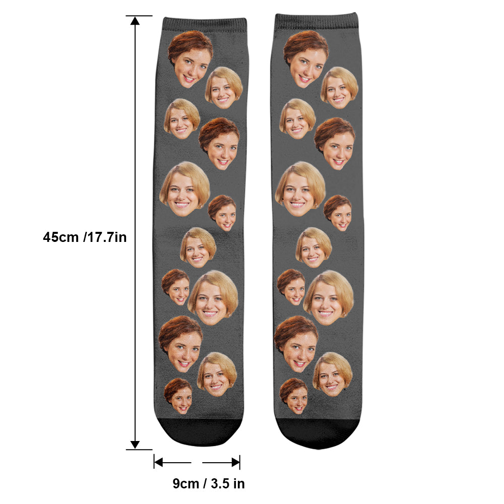 Custom Face - Personalized Bestie Socks