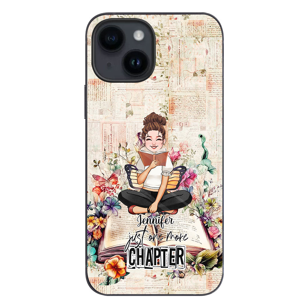Just One More Chapter - Personalized Book Phone Case