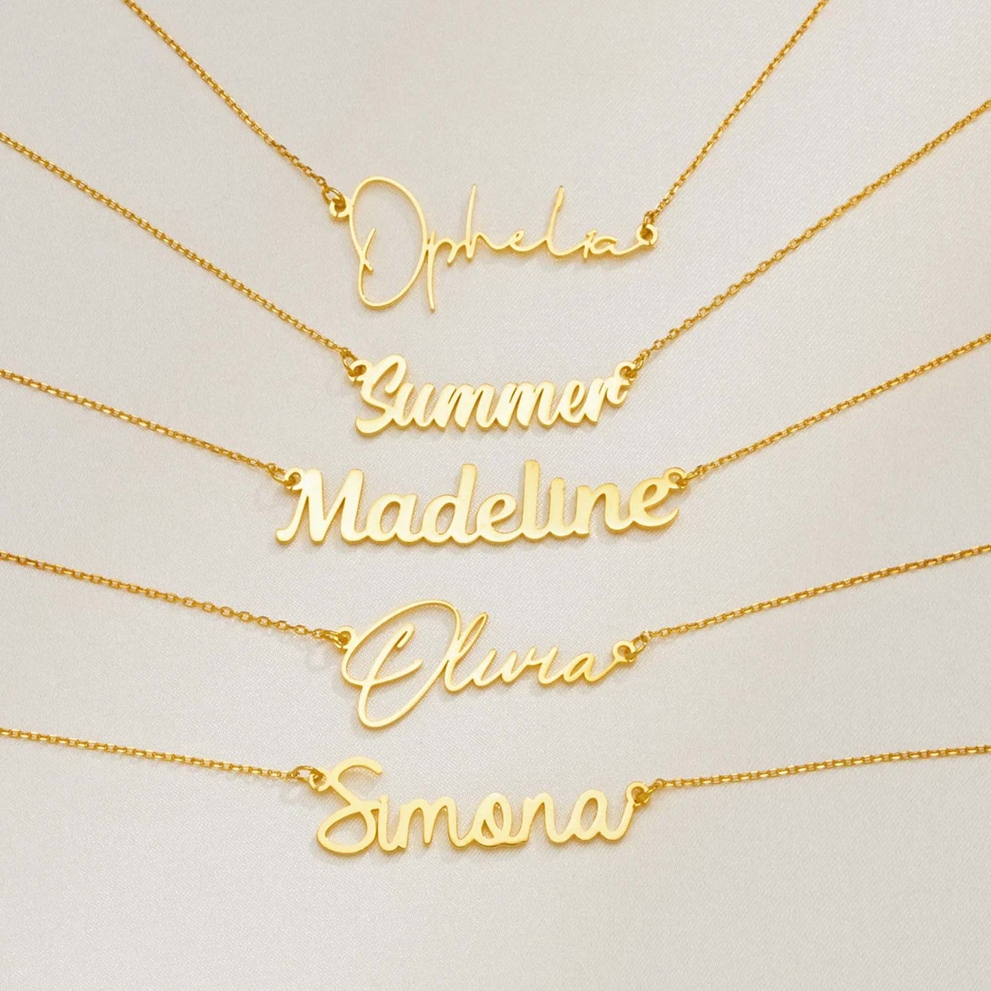 Custom Name - Personalized Sister Name Necklace