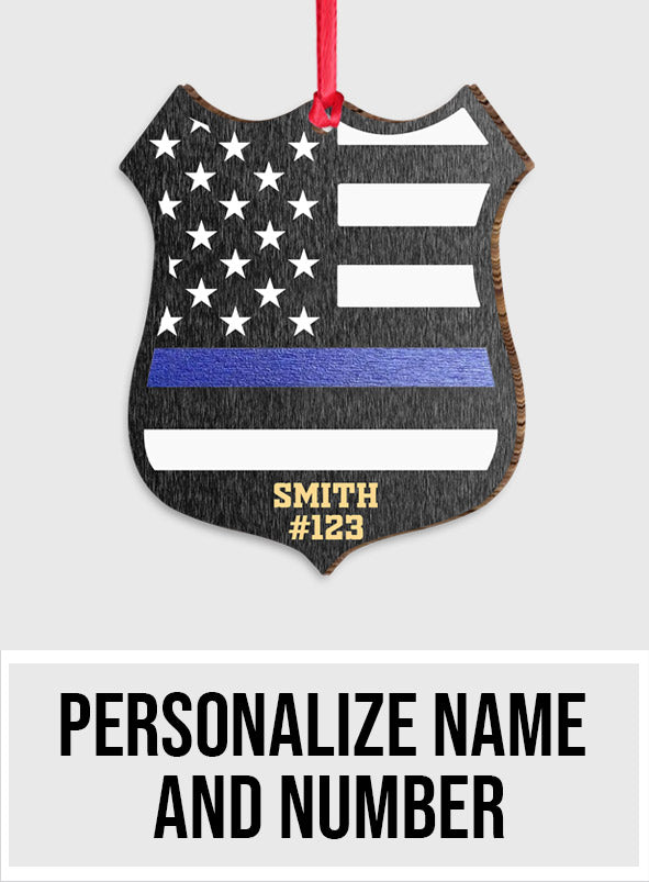Police Officer - Personalized Police Officer Ornament